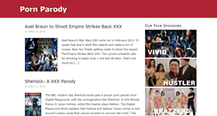 Desktop Screenshot of pornparody.com