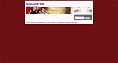 Desktop Screenshot of pornparody.org